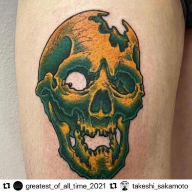 #Repost @takeshi_sakamoto with @use.repost・・・#Repost @greatest_of_all_time_2021 with @use.repost・・・Our guest artist @56tattoo 渋谷彫雅 coming back in September. Hit me up if you are interested 9月10日,11日 渋谷彫雅 岸さんのゲストワークを予定しておりますご予約希望の方は当方までDM宜しくお願い致します#髑髏 #渋谷 #刺青 #tattoo#goatwakayama#wakayamabar#wakayamaclub